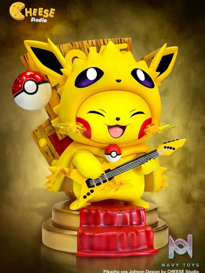 Pikachu cos Jolteon - Pokémon - CHEESE Studio resin statue Cheese Studio anime figure