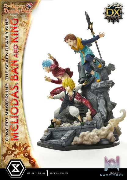 Prime 1 Studio – Concept Masterline The Seven Deadly Sins Meliodas, Ban and King CMNTZ-01 CMNTZ-01DXS (Licensed)