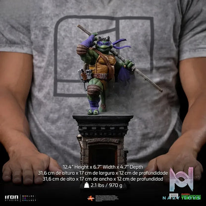Iron Studio – Donatello – Teenage Mutant Ninja Turtles Unleashed Art Scale 1/10 Statue NICKEL137026-10 (Licensed)
