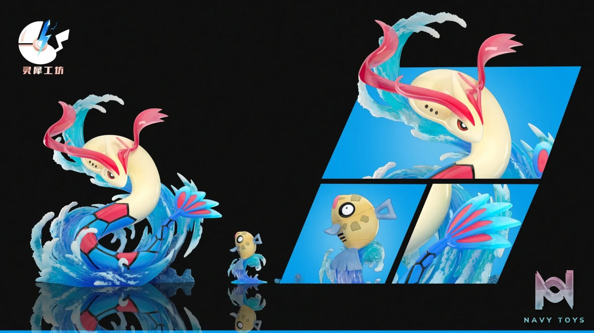 Ling Xi Gong Fang Studio – Milotic X Feebas Pokémon