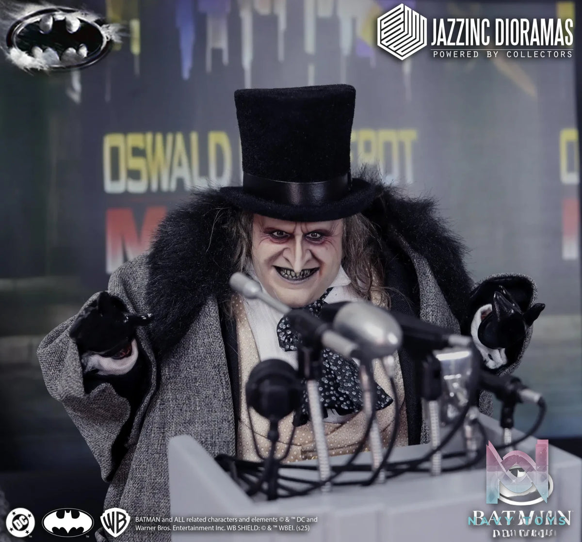Jazzinc Dioramas Studio – The Mayor Penguin (Batman Returns) 1/6 Scale Figure (Licensed)