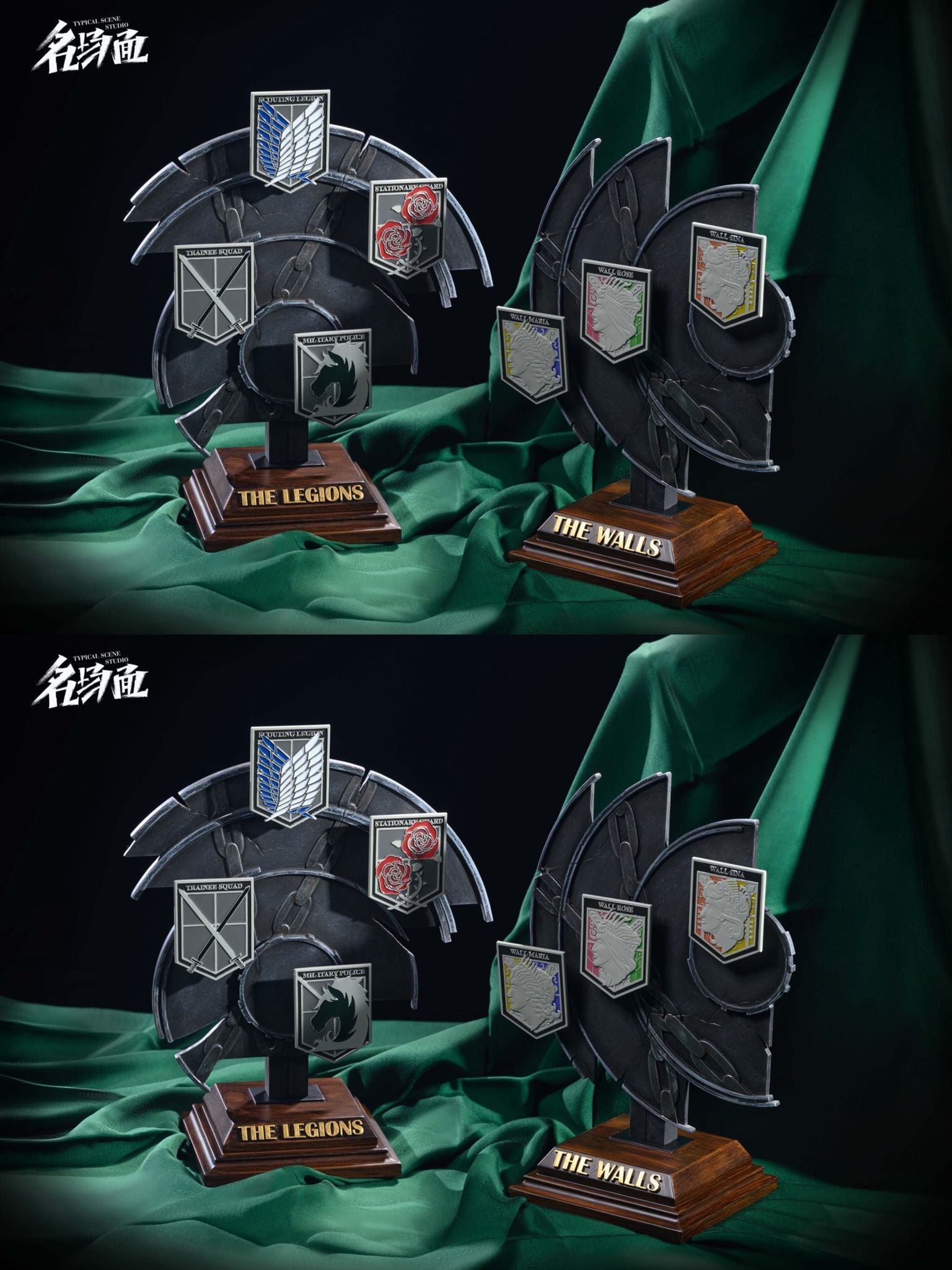 3D Maneuver Gear and Badge - Attack On Titan - Typical Scene Studio resin statue Typical Scene Studio anime figure