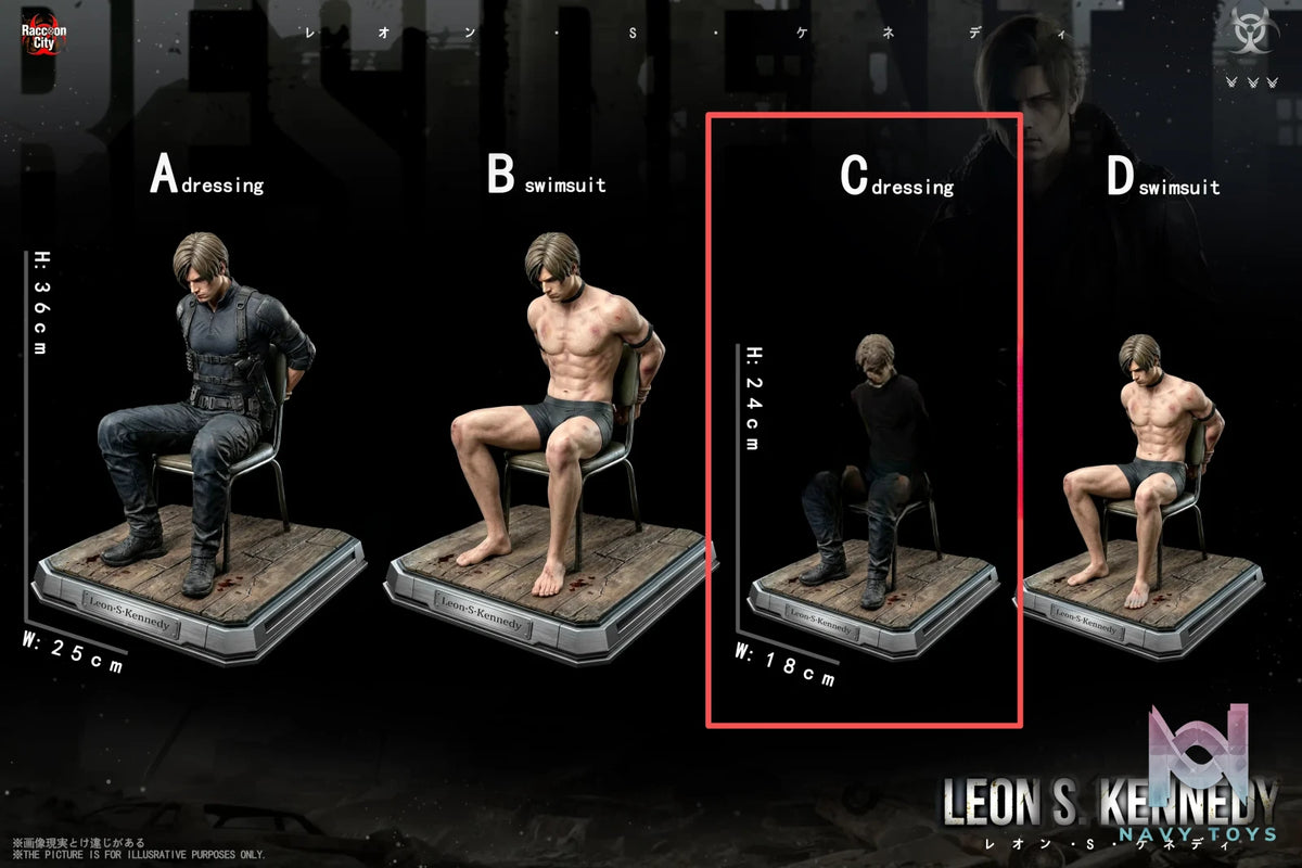 Raccoon City Studio X SUPER HERO Studio – Leon Scott Kennedy Resident Evil 9