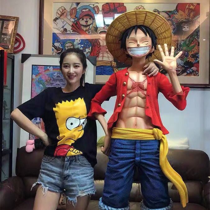 Luffy 1/1 resin statue Khác anime figure