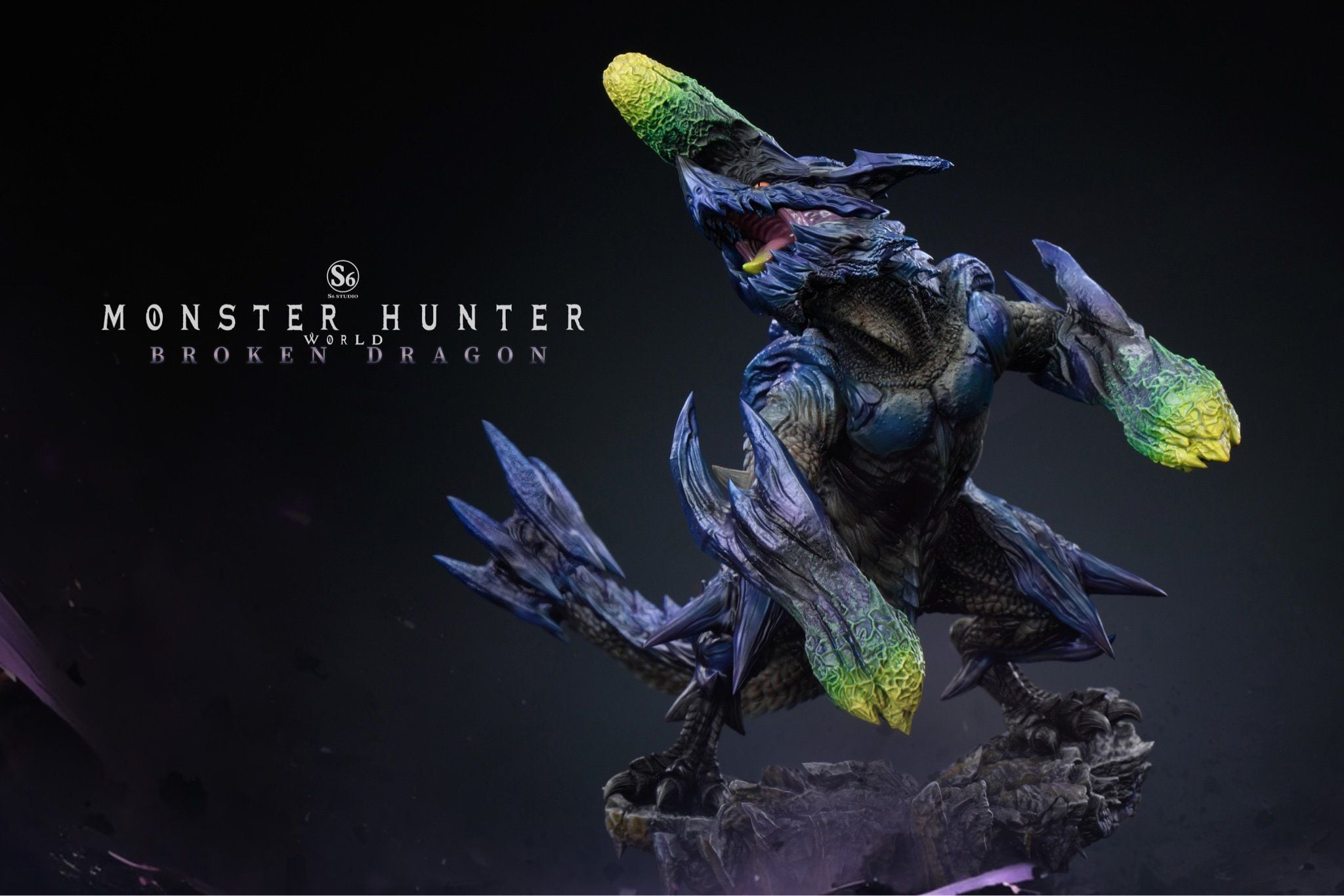 Broken Dragon - Monster Hunter - S6 Studio resin statue S6 studio anime figure