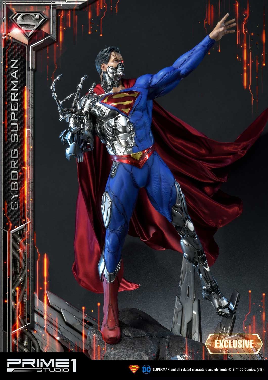 Cyborg Superman - Superman - Prime 1 Studio (MMDC - 32EX) resin statue Prime 1 Studio anime figure