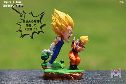 Real Creation Studio – Dragon Ball DBZ Vegeta Yells at Goku