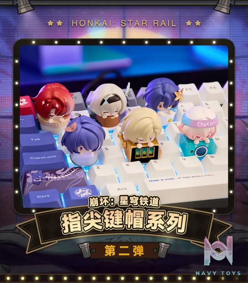 miHoYo – Honkai: Star Rail – Keycaps Set of 6 (Licensed)