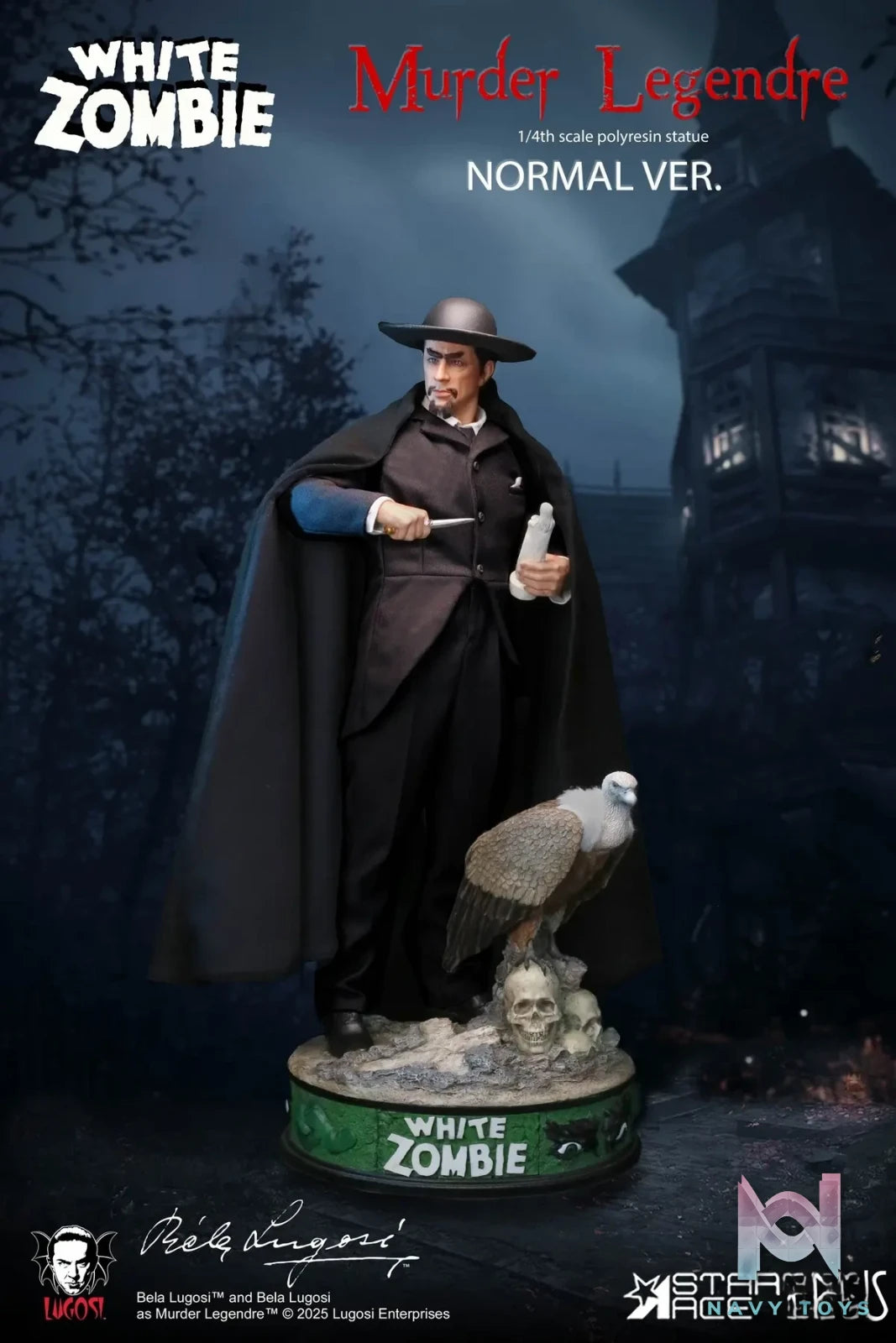 STAR ACE Toys – 1/4 White Zombie Murder Regular Version SA4027 & Deluxe Version SA4028 (Licensed)
