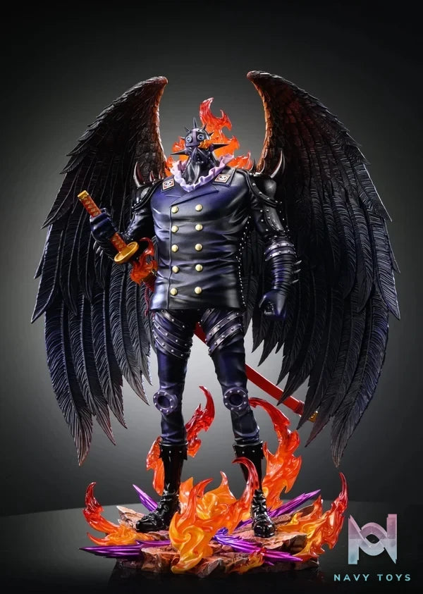 SY Studio & LX Studio - One Piece Beast Pirates Disasters Resonance 1 KING resin statue Navy Toys anime figure