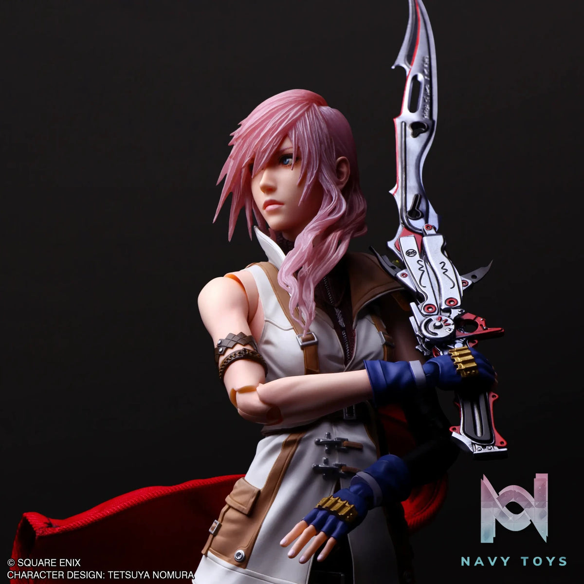 SQUARE ENIX – Final Fantasy XIII PLAY ARTS SHIN Lightning (Licensed)