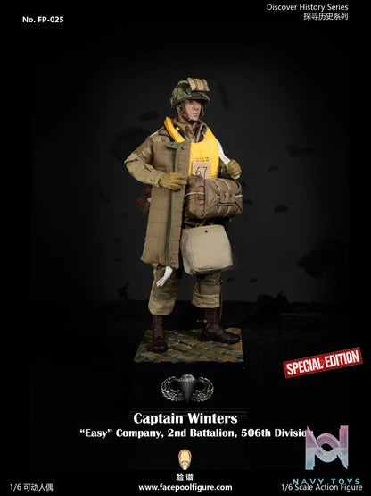 Facepoolfigure – Captain Winters “Easy” Company, 2nd Battalion, 506th Division 1/6 Action Figure FP025 (Licensed)