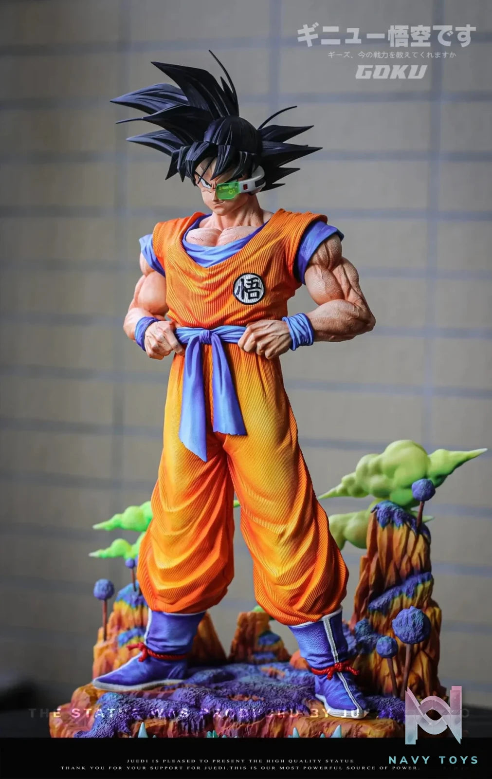 JD Studio - Dragon Ball Ginyu Son Goku resin statue Navy Toys anime figure