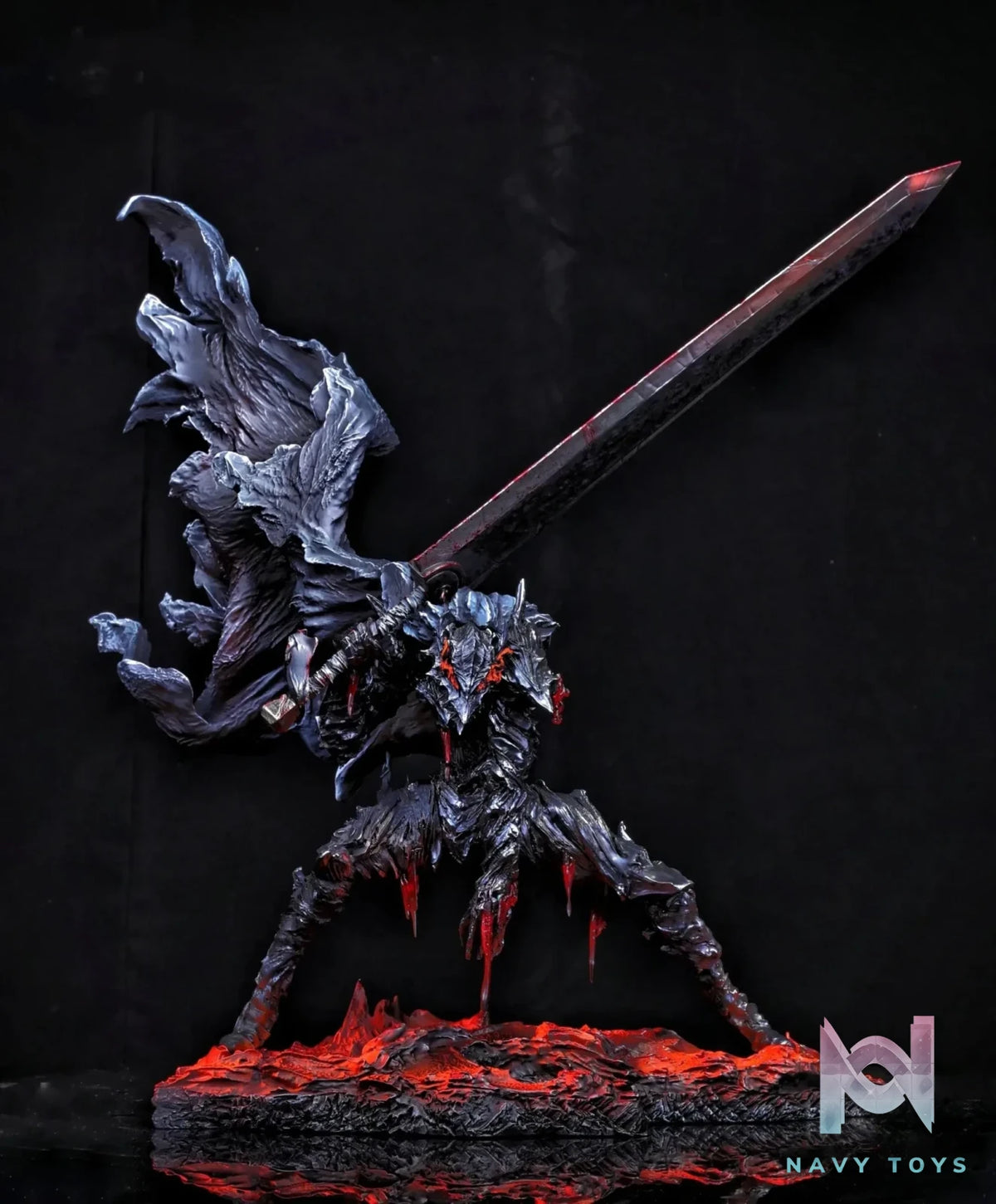 Guts Berserker Armor - Berserk - Iron Curtain Studio resin statue Navy Toys anime figure