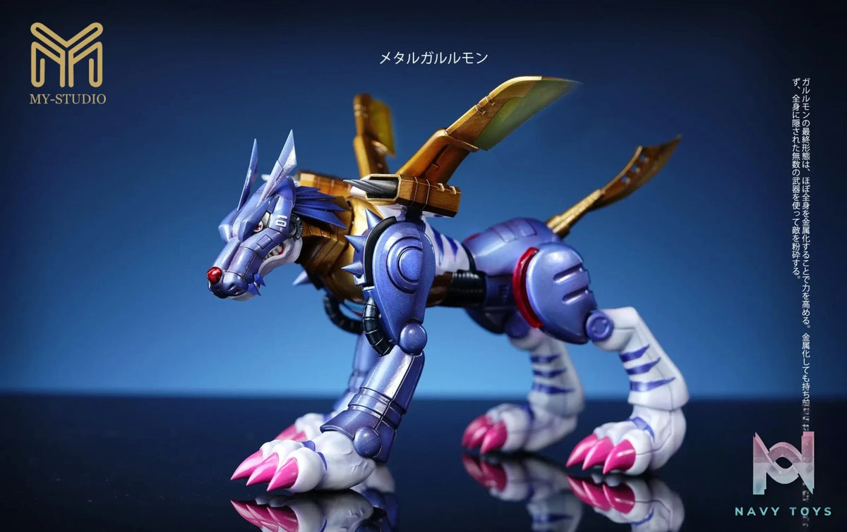 Mine Studio – Digimon Bright and Dark Round 2 – MetalGarurumon & DarkGarurumon