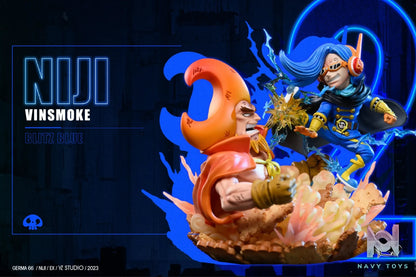 YZ Studio – One Piece Germa Transformation #4 Electric Blue Vinsmoke Niji
