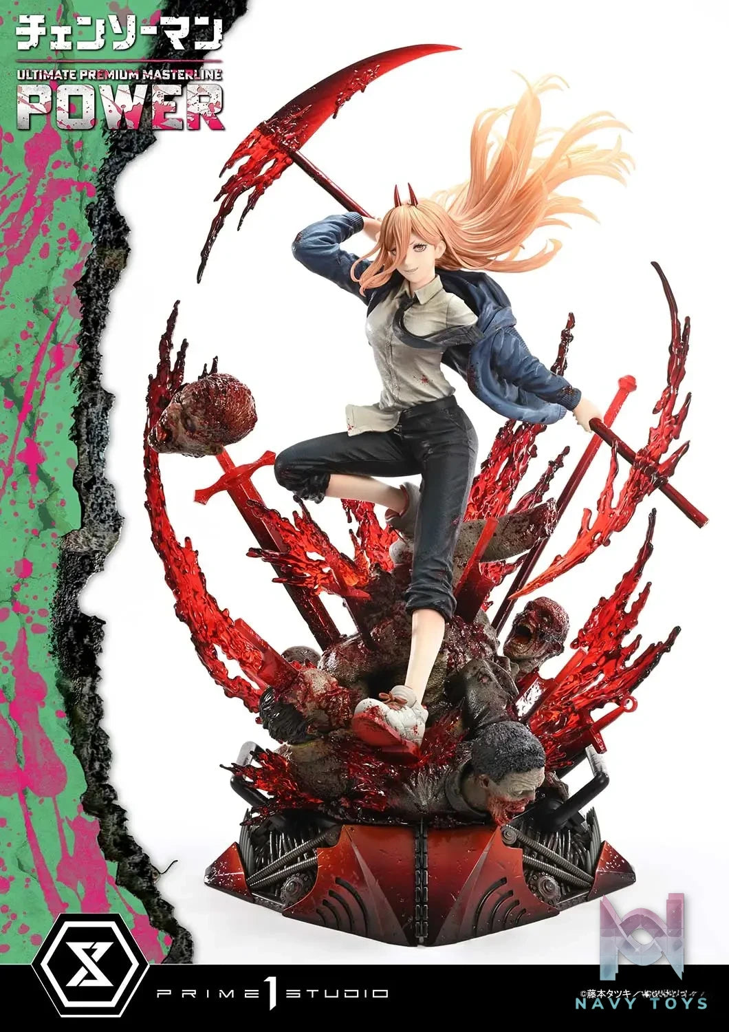 Prime 1 Studio – Ultimate Premium Masterline CHAINSAW MAN POWER UPMCSM-02 UPMCSM-02DX UPMCSM-02DXS (Licensed)