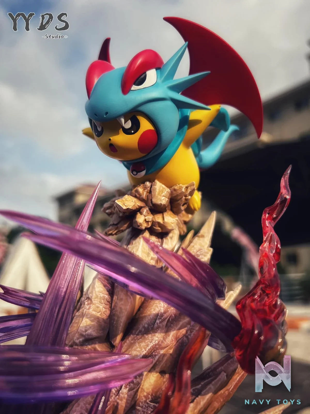 Pokemon Salamence x Pikachu - YYDS Studio resin statue YYDS Studio anime figure