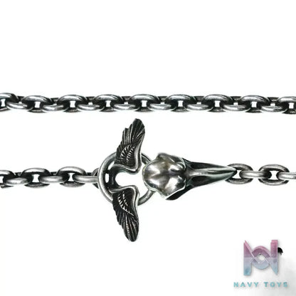 Raven Studio (silver jewelry) – Original Design 5.5mm Raven Exclusive Curb Chain Necklace Original