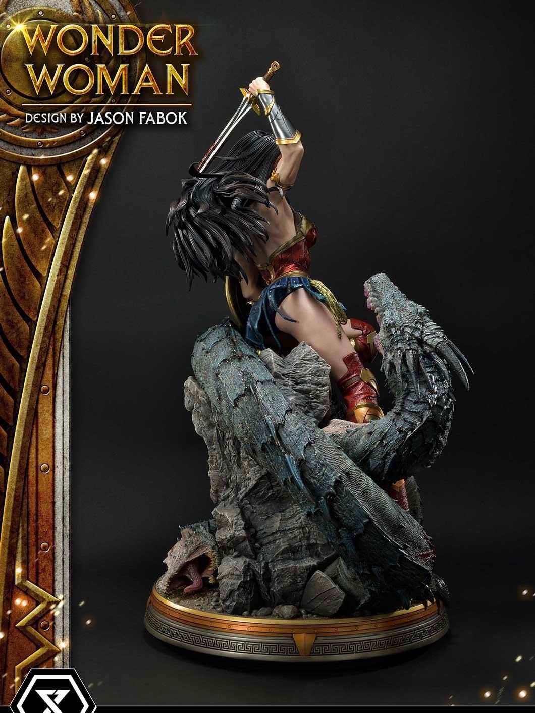 Wonder Woman Versus Hydra - Wonder Woman - Prime 1 Studio (MMDC - 48EXS) resin statue Prime 1 Studio anime figure