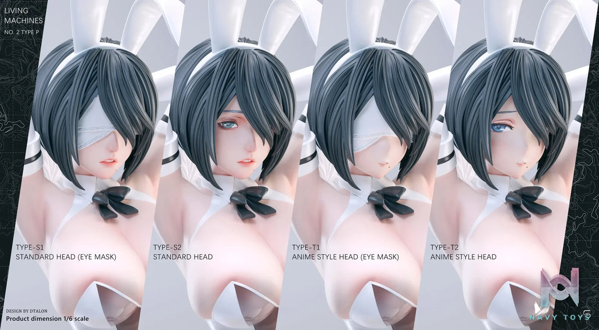 YUMS-Collectors Studio – NieR: Automata YoRHa Bunny Girl 2B/2P 2.0