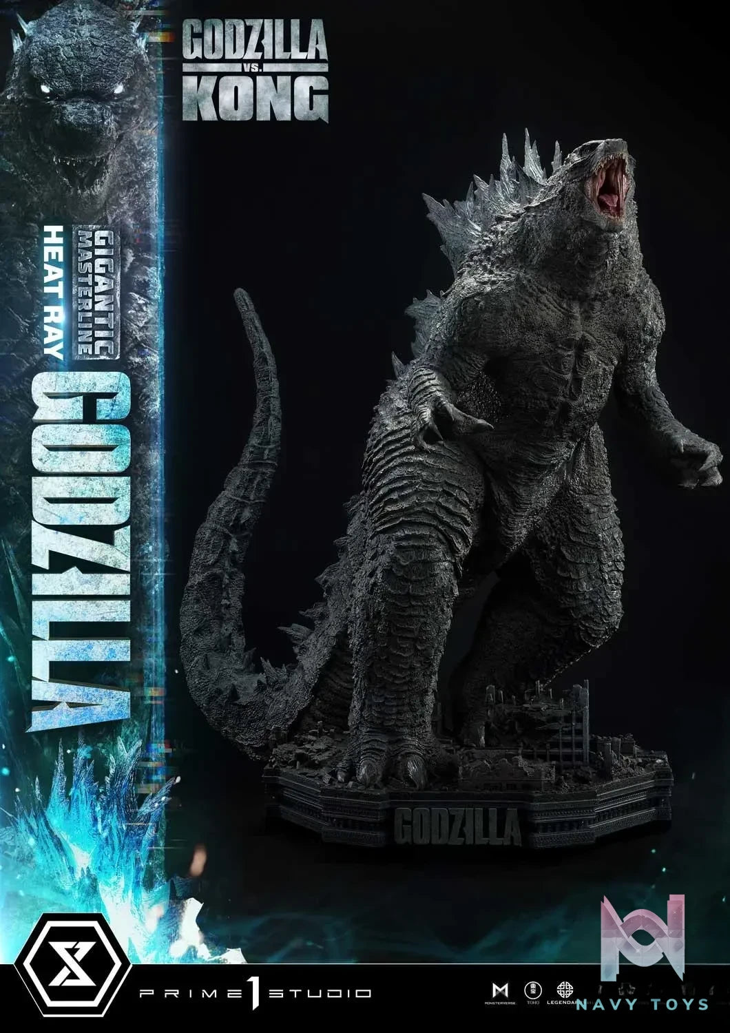 Prime 1 Studio – Gigantic Masterline Godzilla vs Kong Heat Ray Godzilla GMGVK-02 (Licensed)