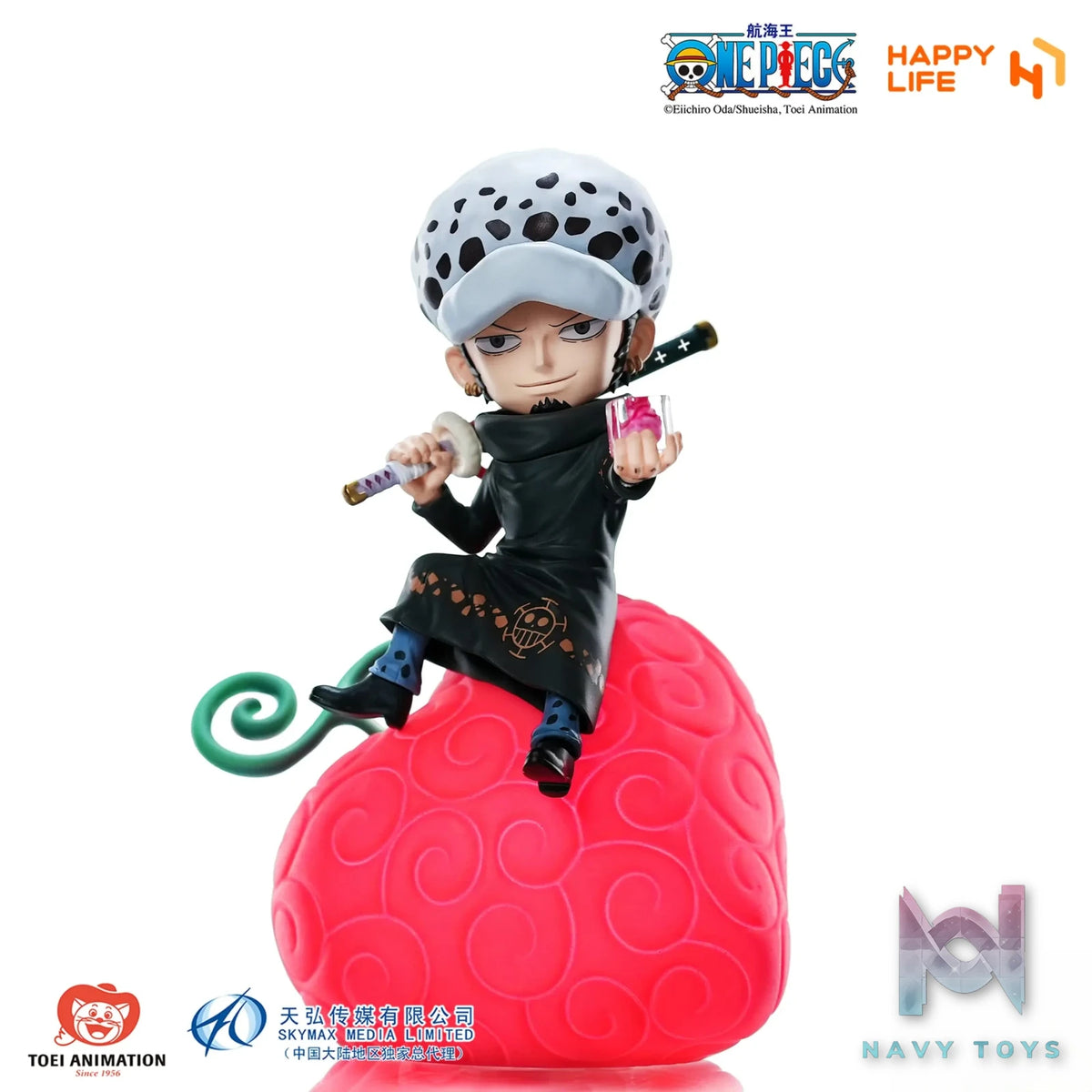 HAPPY LIFE Studio – ONE PIECE Devil Fruit Series Trafalgar Law Night Light (Licensed)