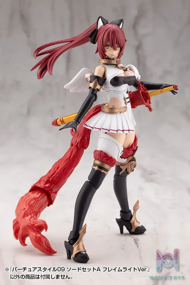 Kotobukiya – M.S.G Modeling Support Goods Virtuous Style09 X Style10 Sword Set A X B Flamerite Ver. (Licensed)