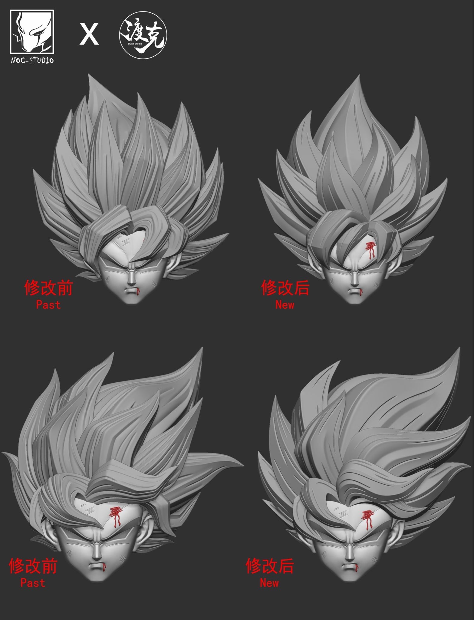 Ultra Instinct Goku 2.0 - Dragon Ball - Noc Studio & Du Ke Studio resin statue Noc Studio & Du Ke Studio anime figure