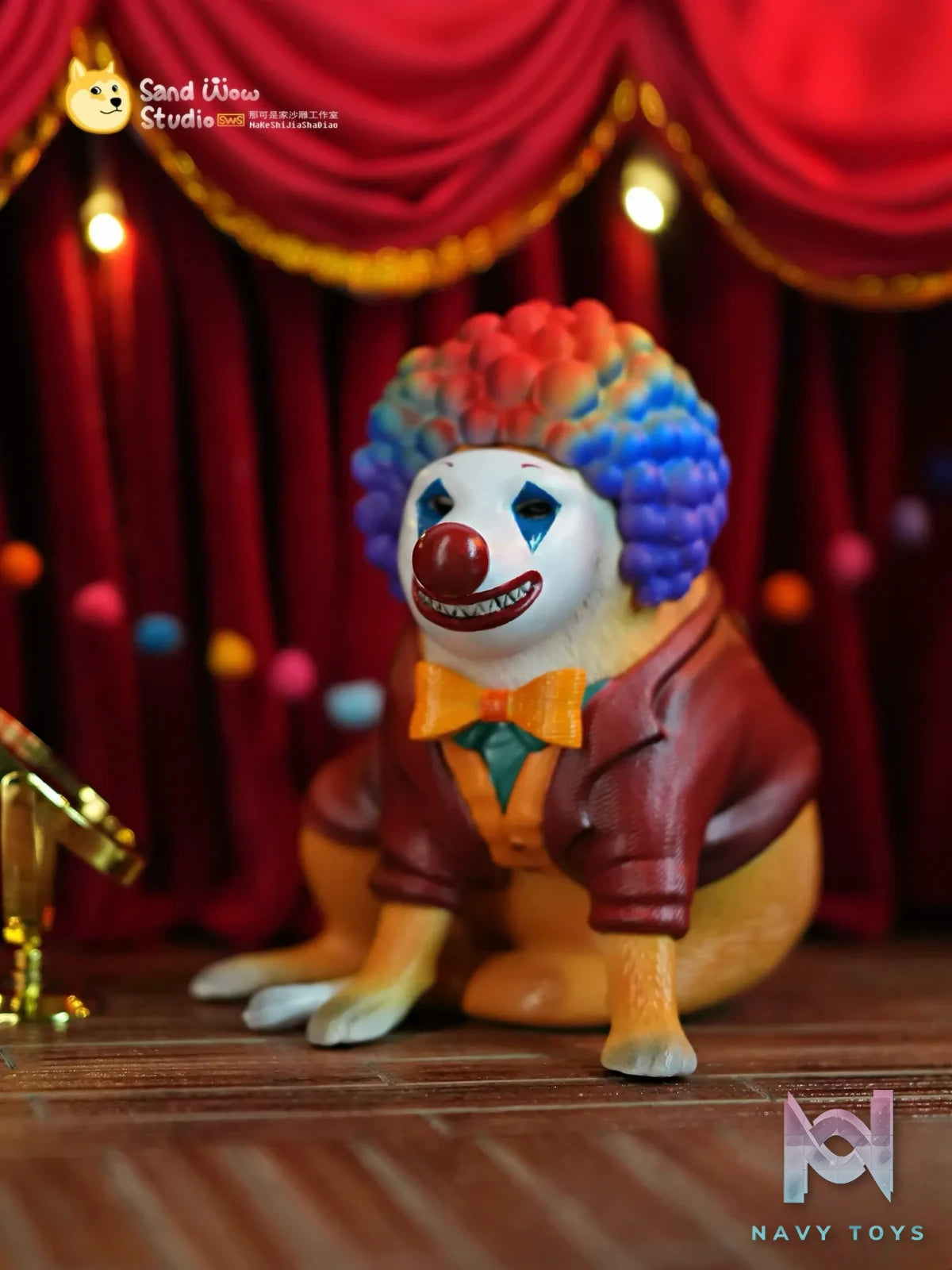 Na Ke Shi Jia Sha Diao Studio – Clown Shiba Inu (Licensed)