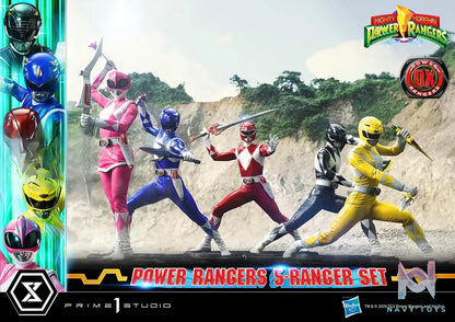 Prime 1 Studio – Premium Masterline Mighty Morphin Power Rangers Power Rangers 5-Ranger Set PMPWR-01 PMPWR-01DX PMPWR-01DXS (Licensed)