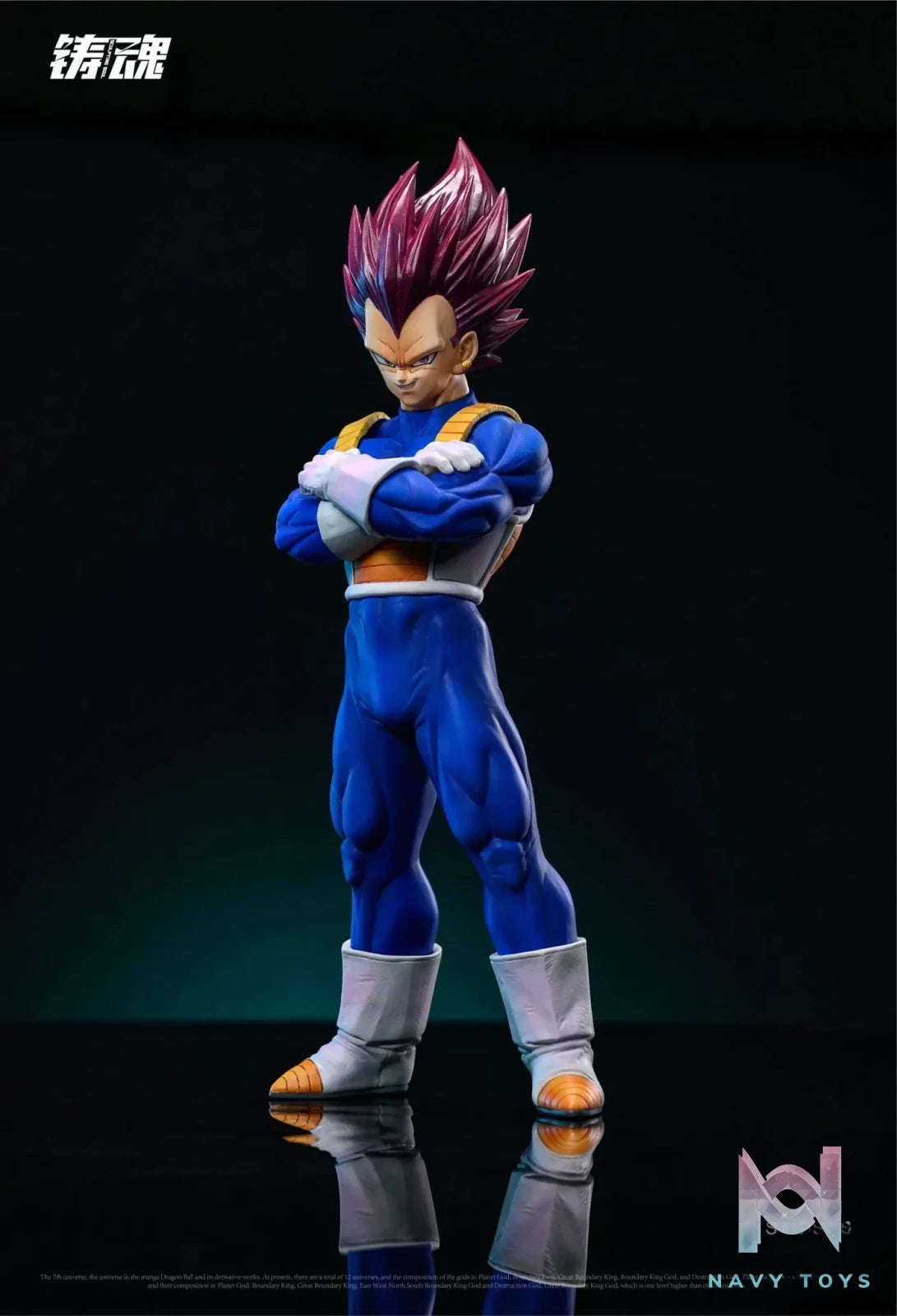Sculpting Soul Studio - Super Warriors of Universe 7 (Goku, Vegeta, Gohan, Piccolo, Broly) resin statue Navy Toys anime figure