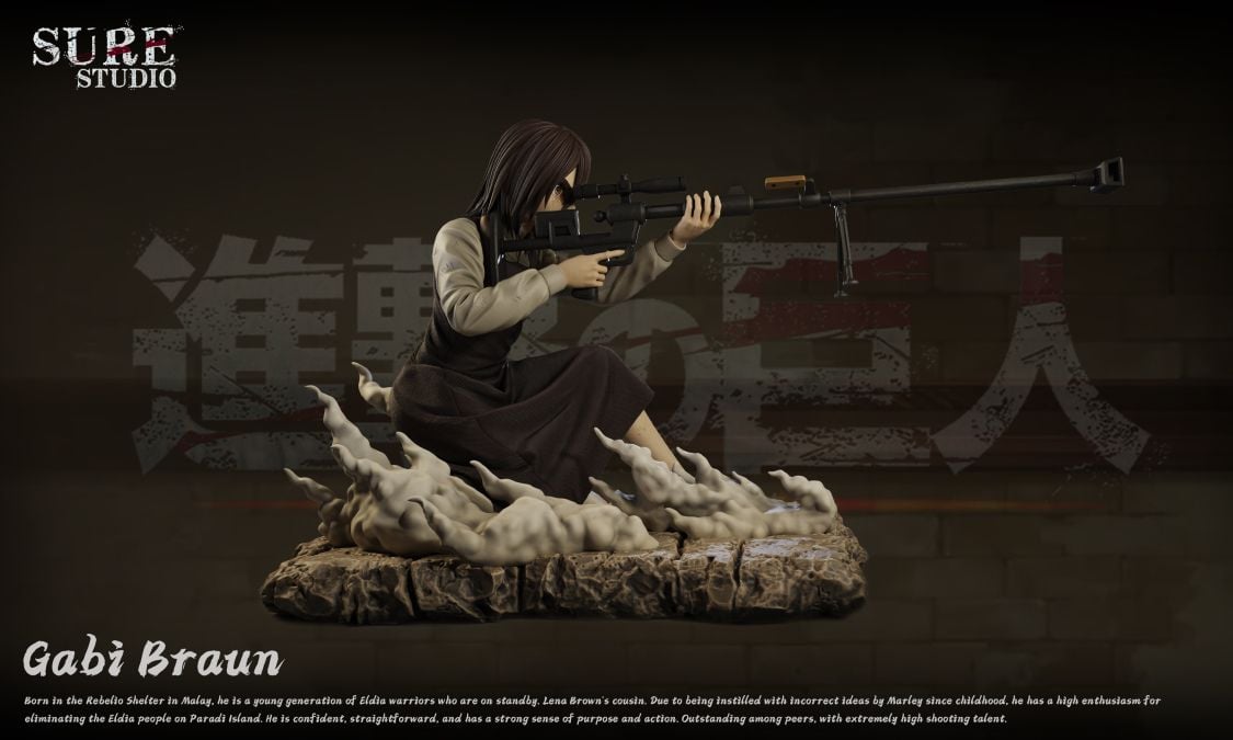 Braun Gabi - Attack on Titan - Sure Studio resin statue Sure Studio anime figure