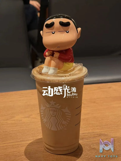 BiuBiu Studio – Shinnosuke Nohara Sitting With A Wronged Expression Crayon Shin-chan