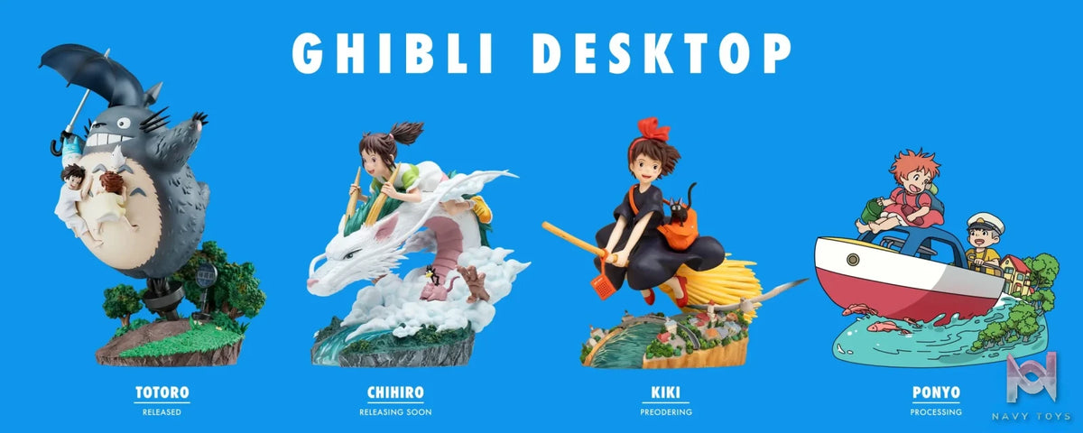 Chikara Studio – Kiki’s Delivery Service Hayao Miyazaki Desktop Series