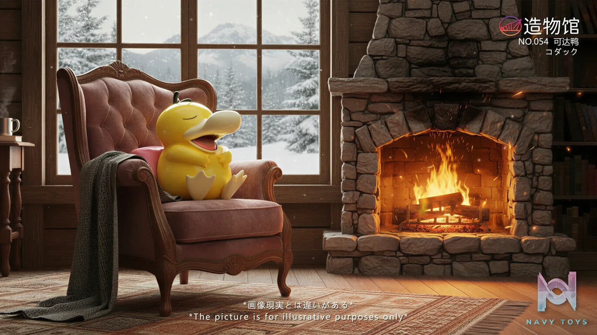ZaoWu Museum Studio – Snowman Psyduck X Psyduck Pokémon
