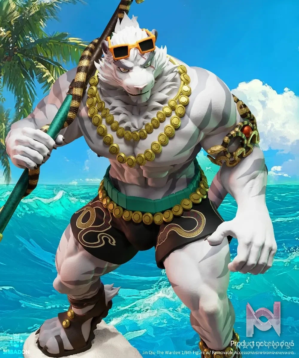 Shibadon Studio – Original White Tiger (Licensed)