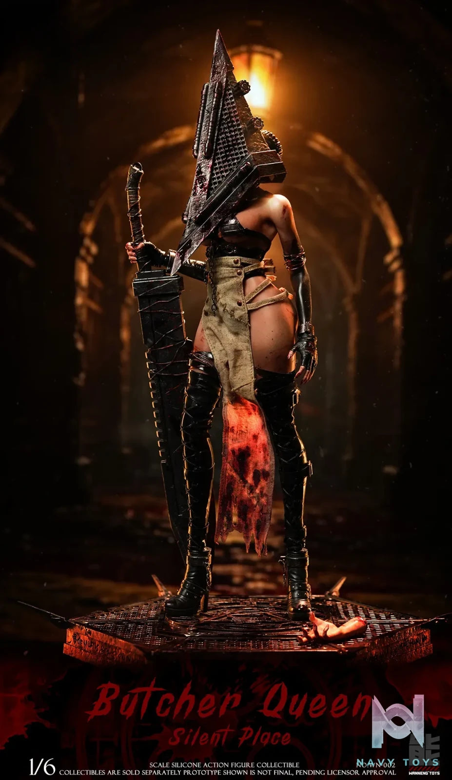 Wanneng Toys – Pyramid Head 1/6 Action Figure Silent Hill WN-002A WN-002B