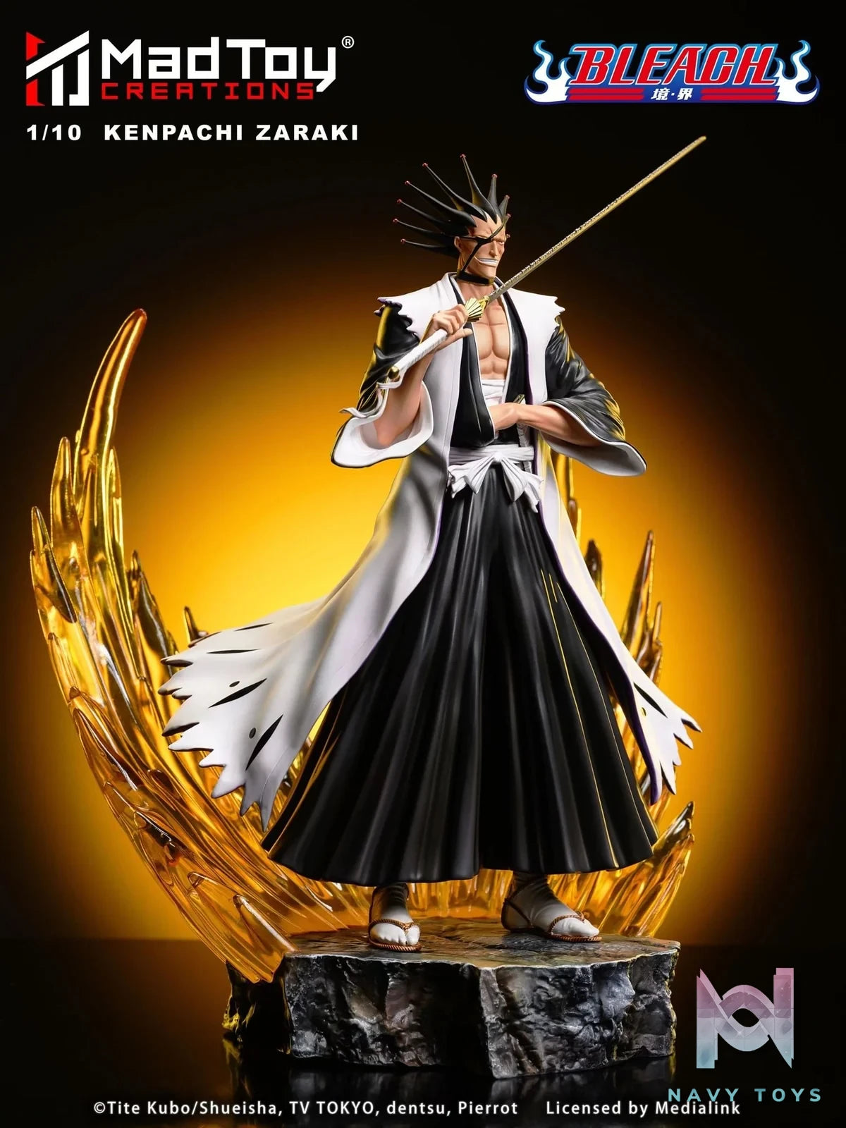 Zaraki Kenpachi - Bleach - MadToy Creation resin statue MadToy Creation Studio anime figure