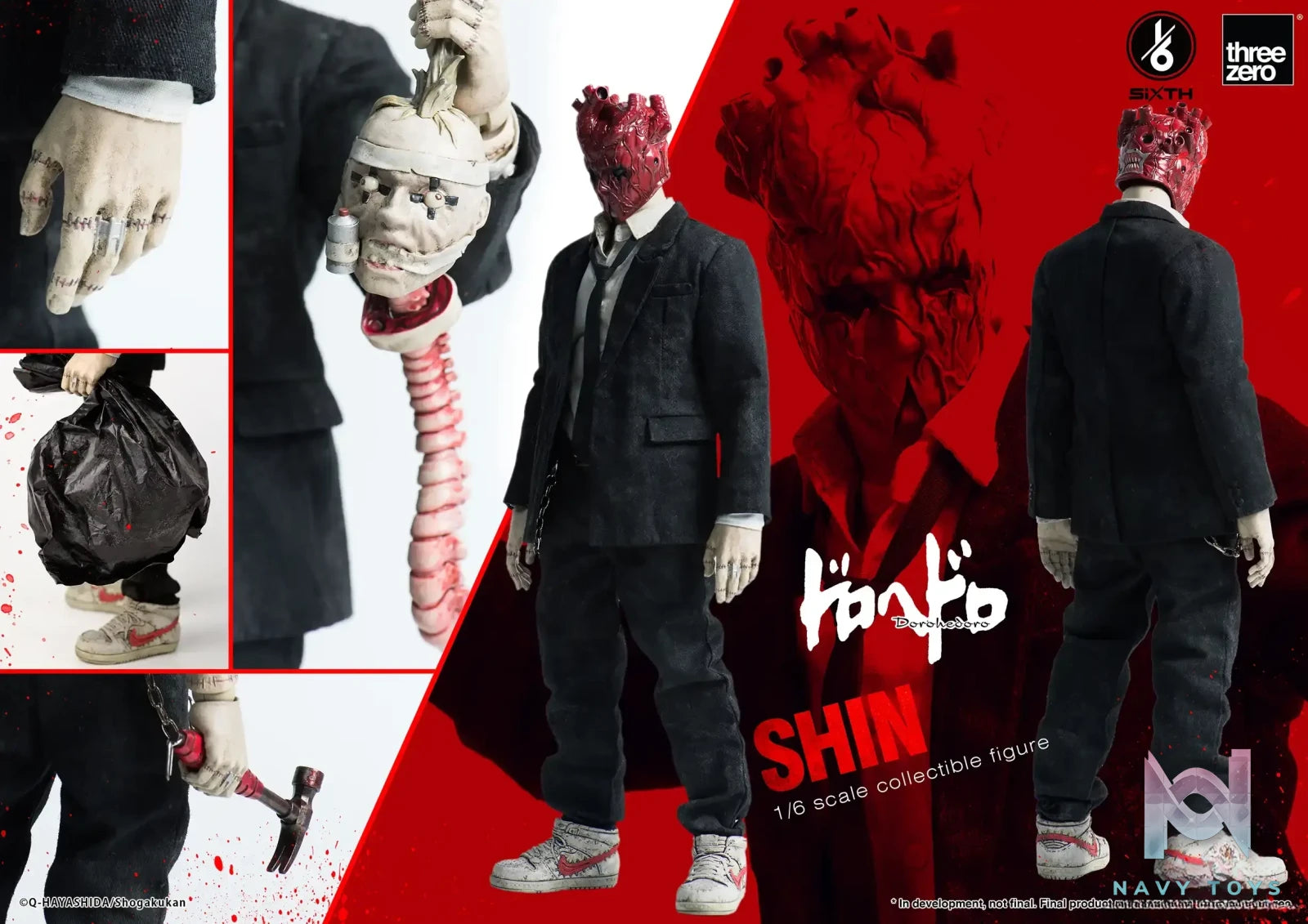 Threezero – Dorohedoro Shin 3Z05610W0 (Licensed)