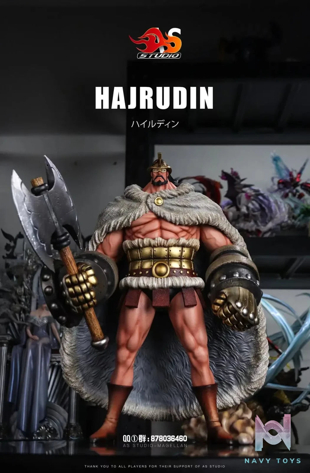 AS Studio – One Piece Straw Hat Grand Fleet #1 Hajrudin