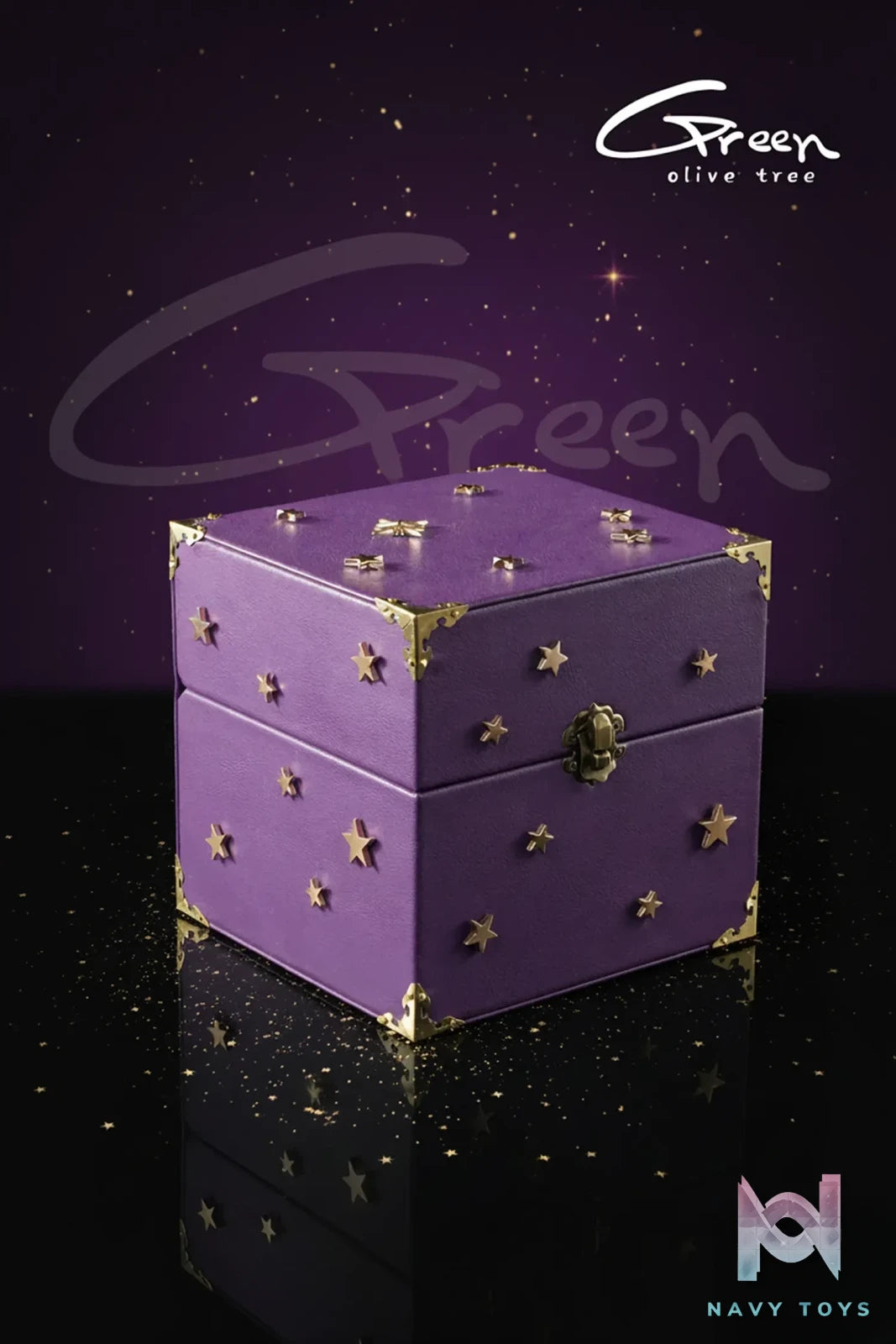 Green Olive Tree Studio – BOX Story Illustration Series-He Was Born in a Manger (Licensed)