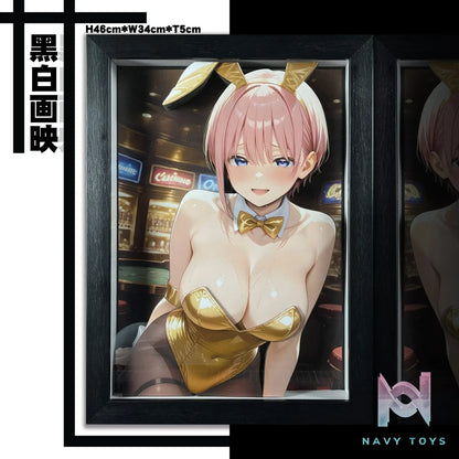 B&W Studio- The Quintessential Quintuplets Set Series 3D Decorative Paintings 1st Edition Ichika Nakano