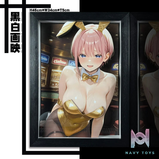 B&W Studio- The Quintessential Quintuplets Set Series 3D Decorative Paintings 1st Edition Ichika Nakano
