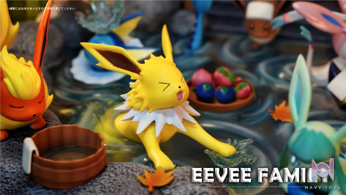 TiaoTiao Hall Studio & CM Studio – Pokémon Ecological Landscape Series Eevee Hot Spring