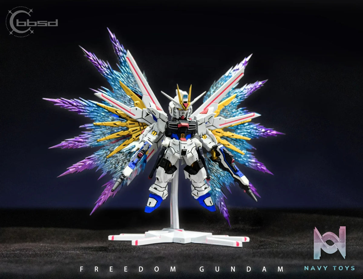 BBSD Studio – Mobile Suit Gundam trike Freedom Painted Finished Product Version
