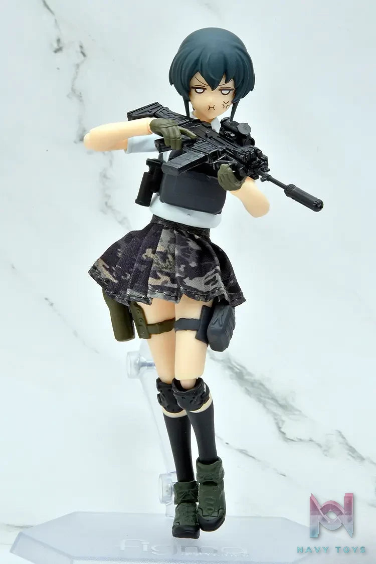 Tomytec – figma LittleArmory Armed JK: Variant D2 X E2 X F2 X figmaPLUS LittleArmory Armed JK Variant Loadout Set 4, Code: URBEX (Licensed)