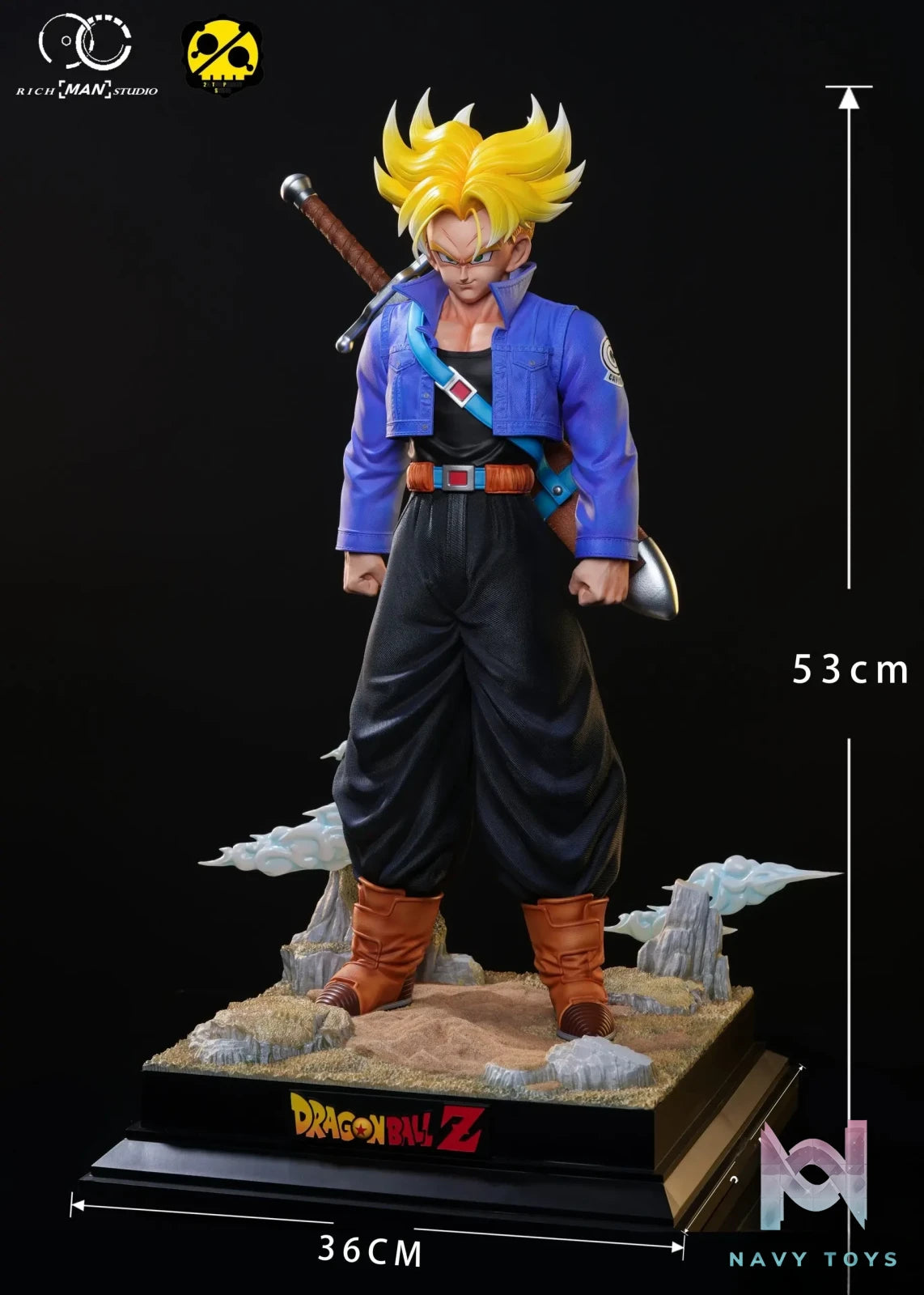Rich man Studio & 2% Studio – Dragon Ball First appearance Trunks