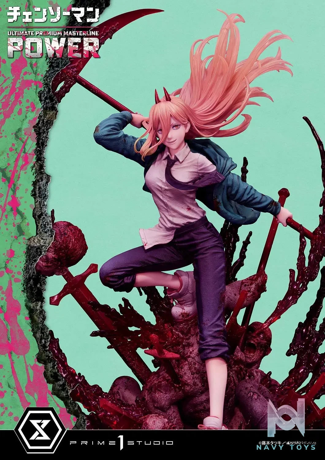Prime 1 Studio – Ultimate Premium Masterline CHAINSAW MAN POWER UPMCSM-02 UPMCSM-02DX UPMCSM-02DXS (Licensed)