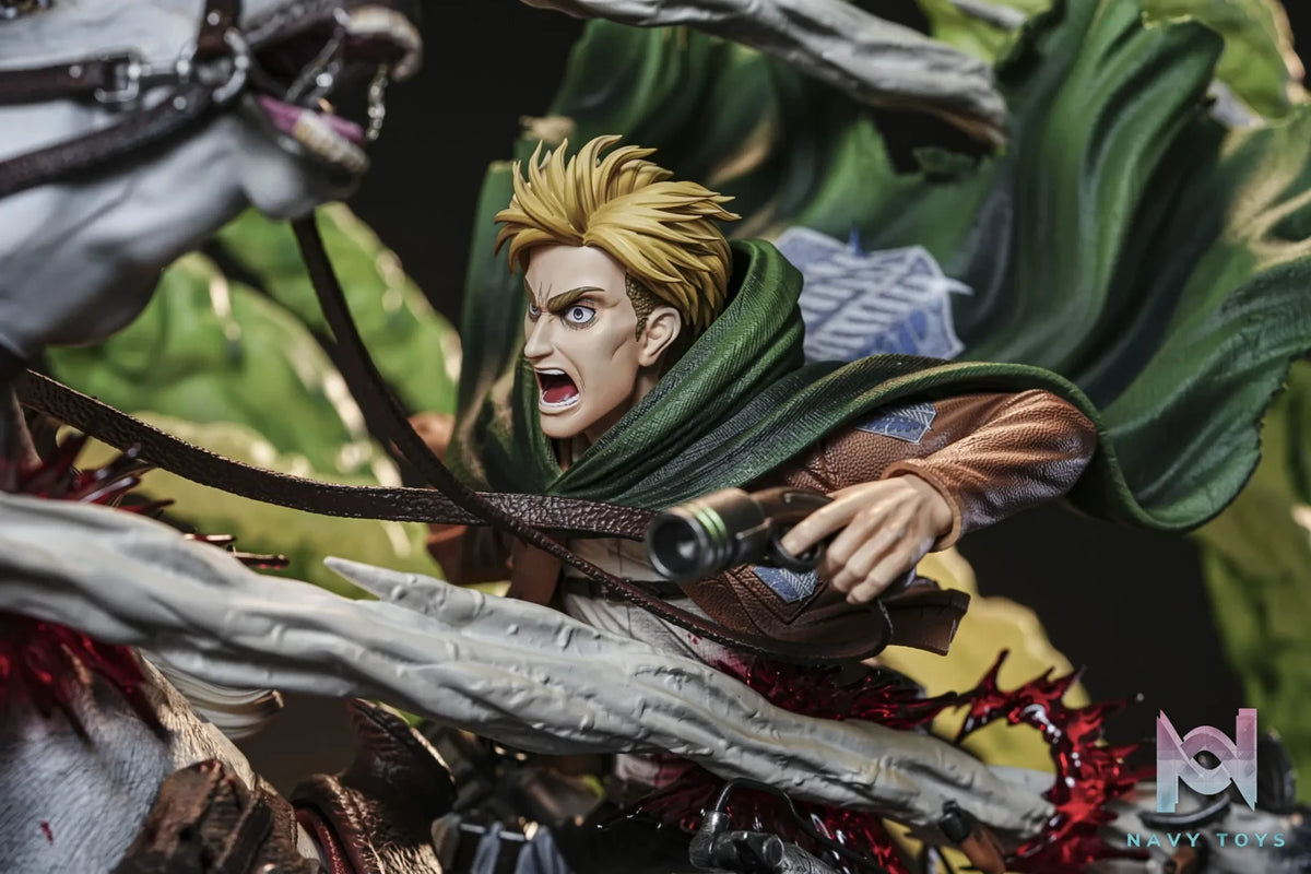 Model Power Studio – Commander Erwin’s Suicide Charge Attack on Titan